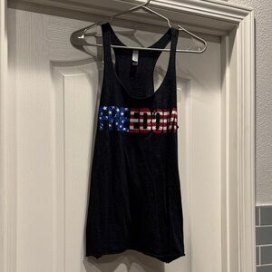 Next Level Apparel Charcoal Freedom Tank